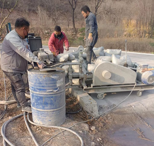 南平路面下沉注浆